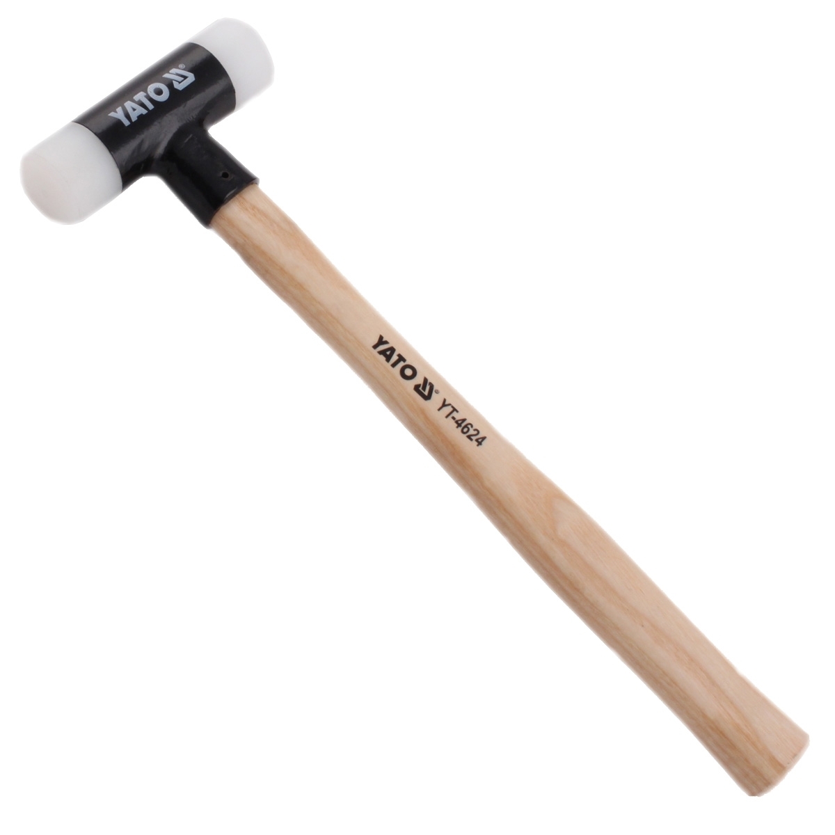 hammer with fixed nylon caps